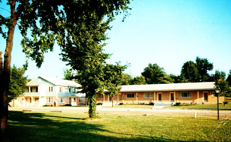 Motel Jackson - Vintage Postcard